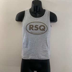 RSQ Snooty Giggles Dog Rescue Tank Top Large tight